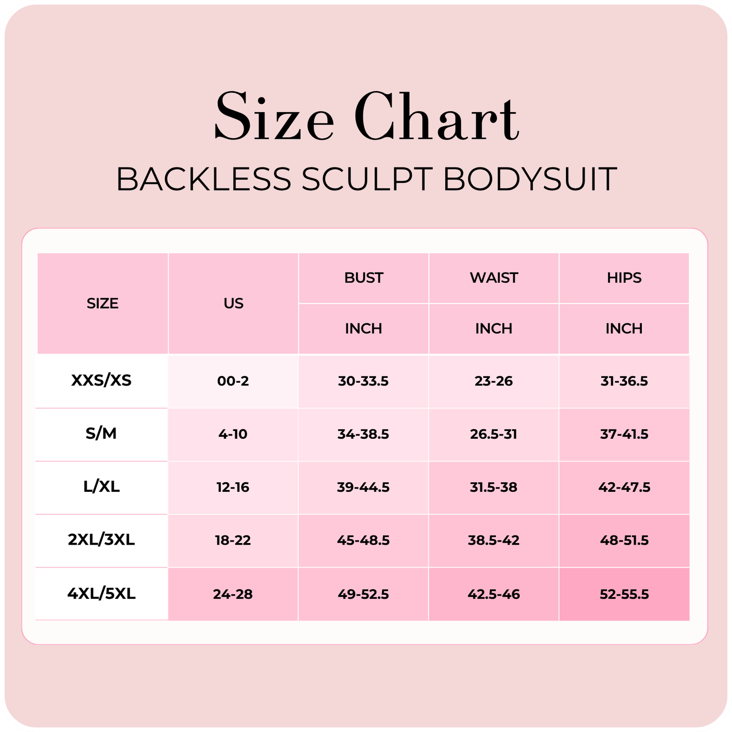 Backless Sculpt Bodysuit