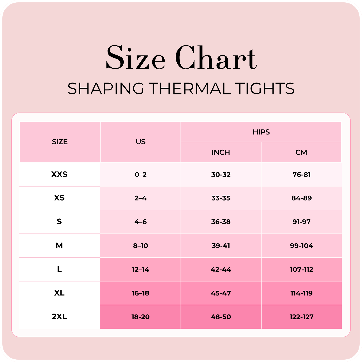 Shaping Thermal Tights