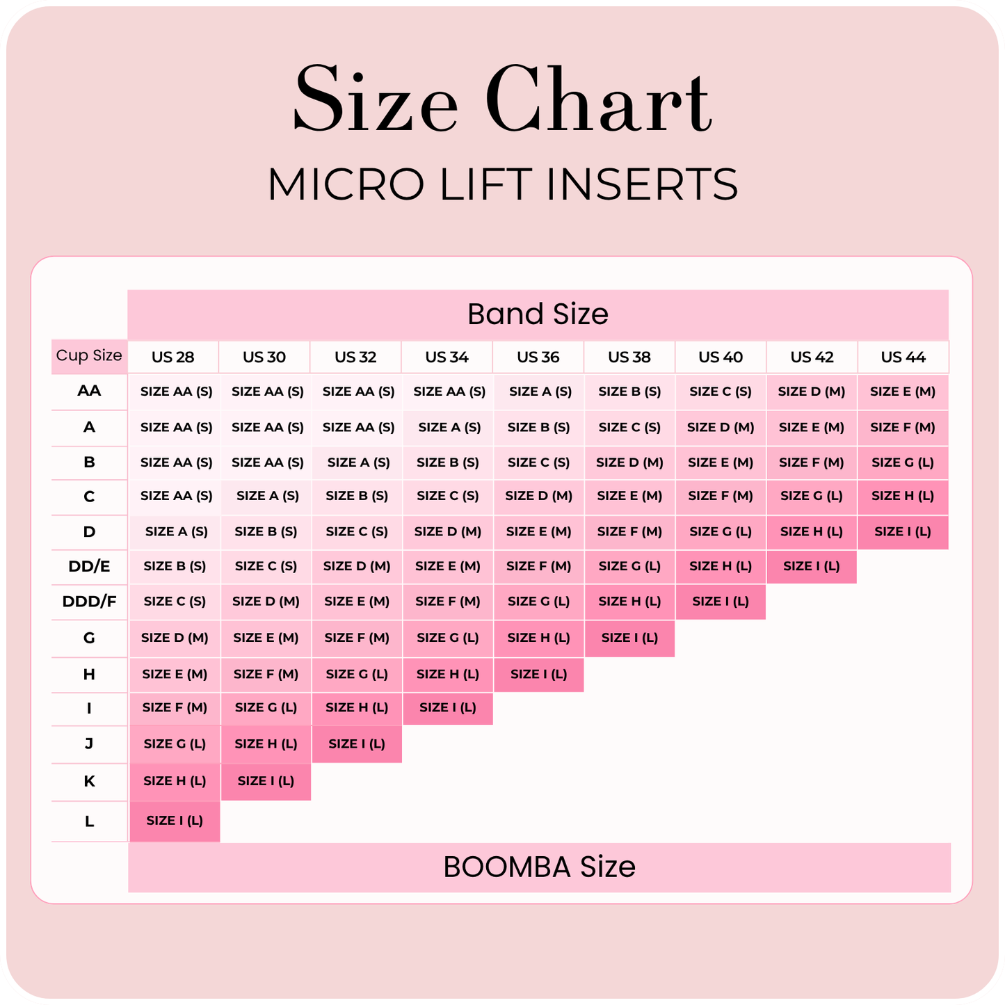 Micro Lift Inserts (2 pairs)