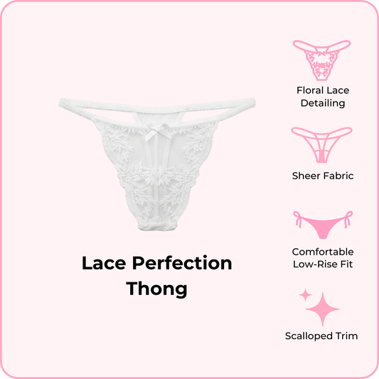 Lace Perfection Thong
