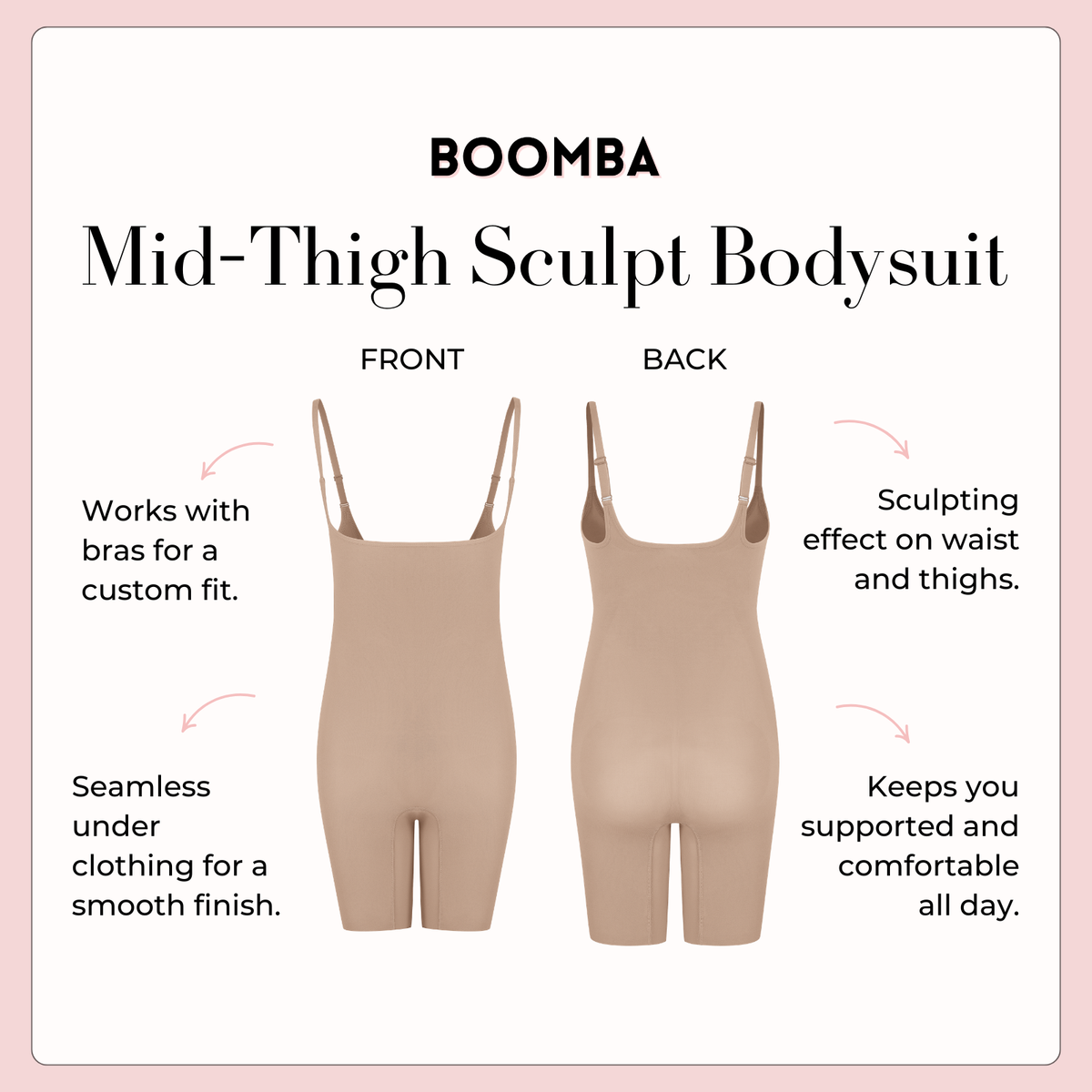 Mid-Thigh Sculpt Bodysuit