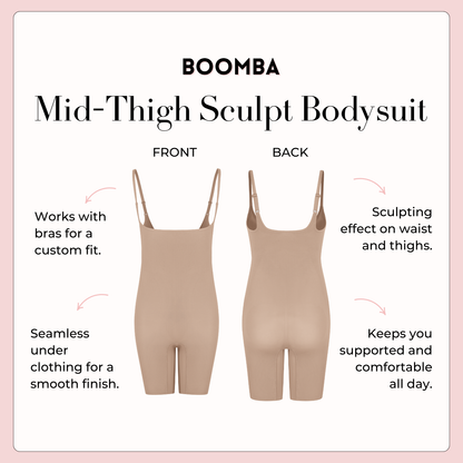 Mid-Thigh Sculpt Bodysuit