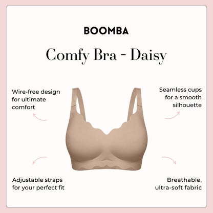 Comfy Bra - Daisy