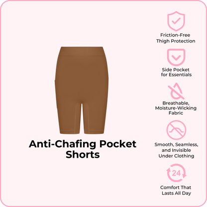 Anti-Chafing Pocket Shorts