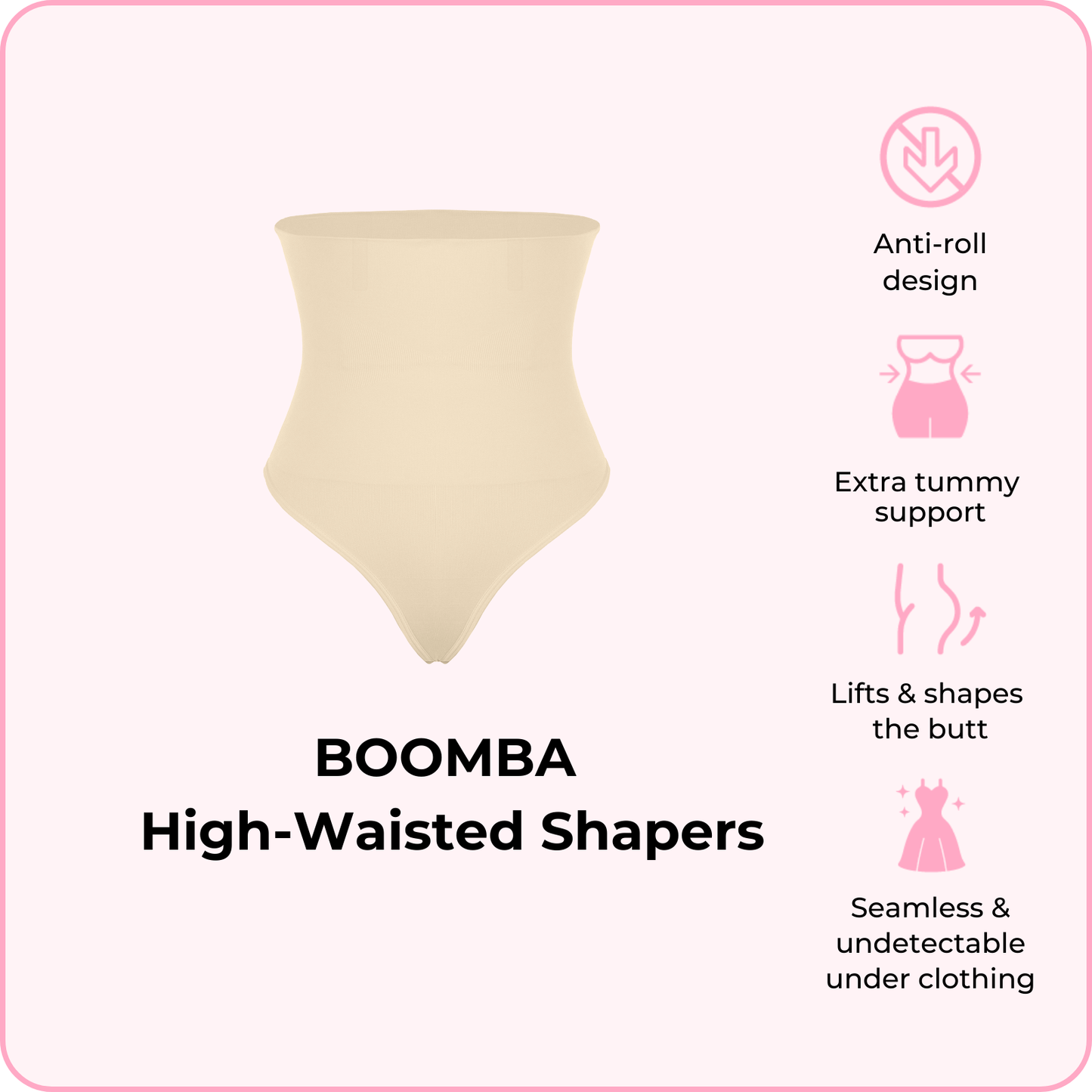 BOOMBA® High-Waisted Shapers