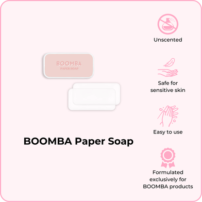 BOOMBA® Paper Soap