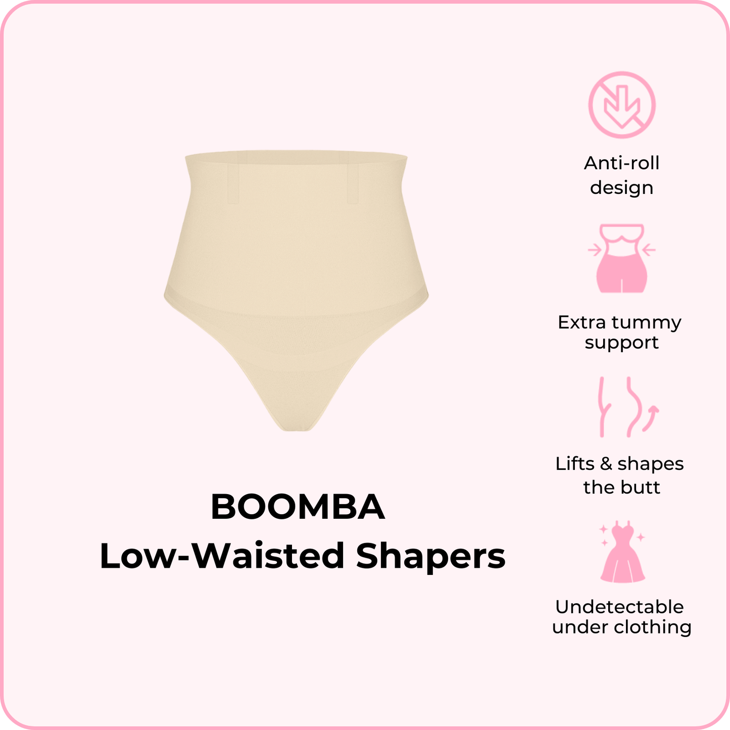 BOOMBA® Low-Waisted Shapers