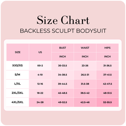 Backless Sculpt Bodysuit
