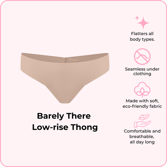 Barely There Low-rise Thong