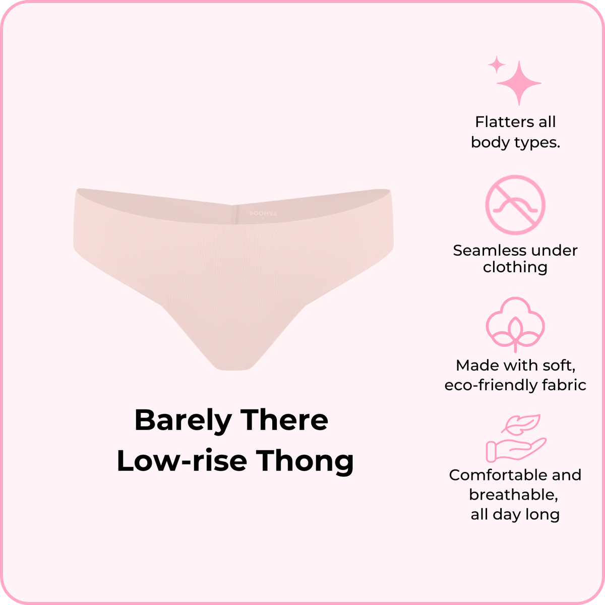 Barely There Low-rise Thong