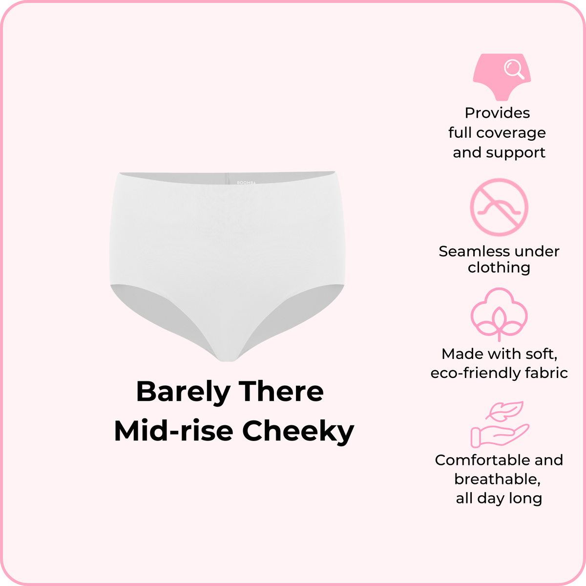 Barely There Mid-rise Cheeky