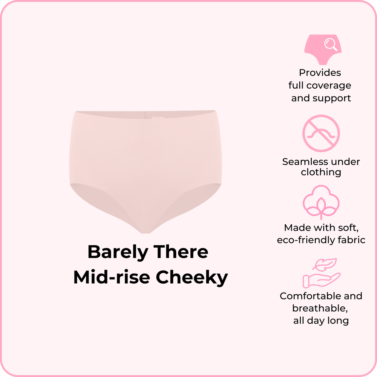 Barely There Mid-rise Cheeky
