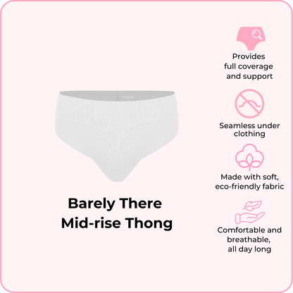 Barely There Mid-rise Thong