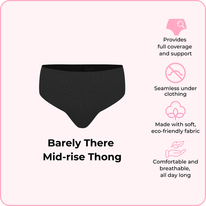 Barely There Mid-rise Thong