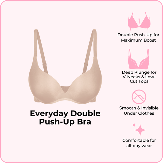 Everyday Double Push-Up Bra