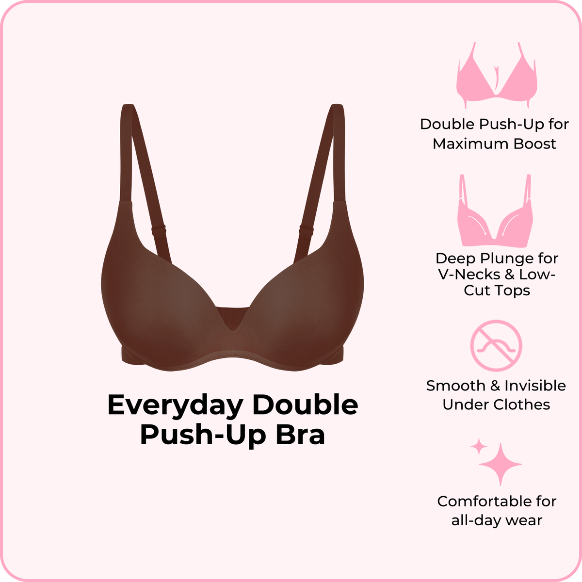 Everyday Double Push-Up Bra