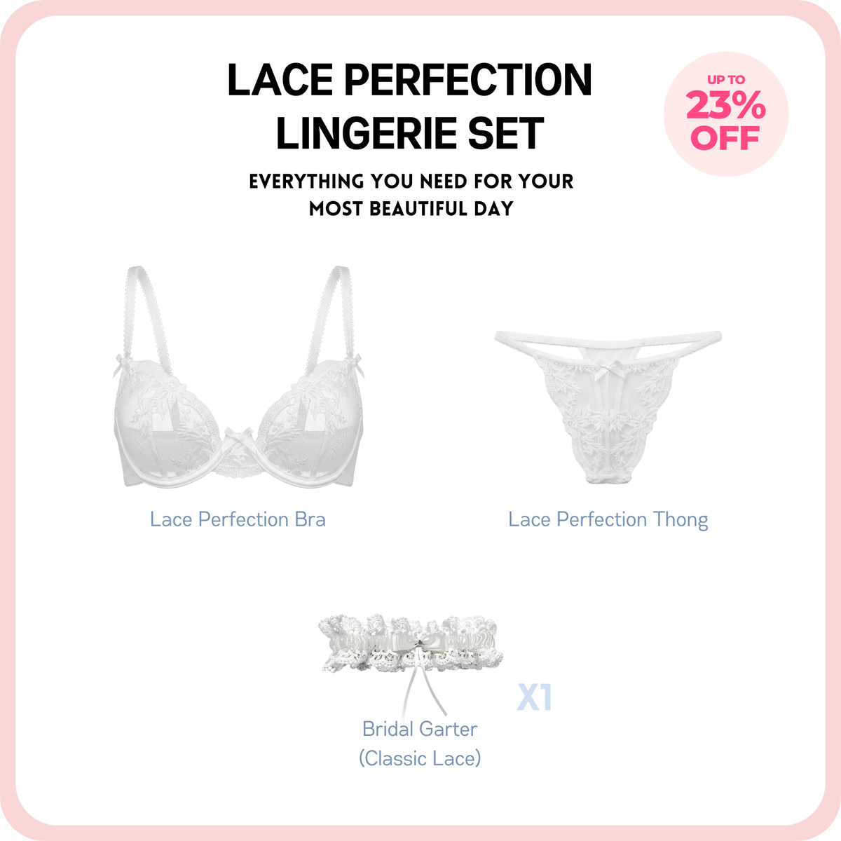 Lace Perfection Lingerie Set