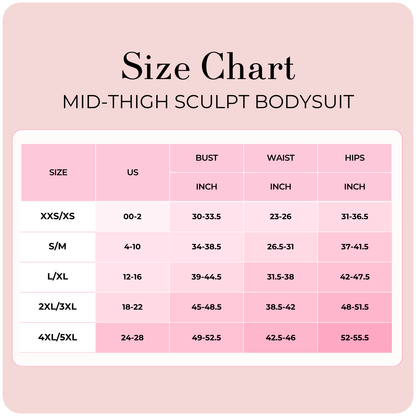Mid-Thigh Sculpt Bodysuit