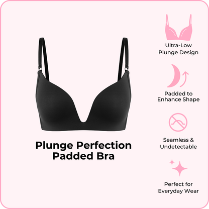 Plunge Perfection Padded Bra