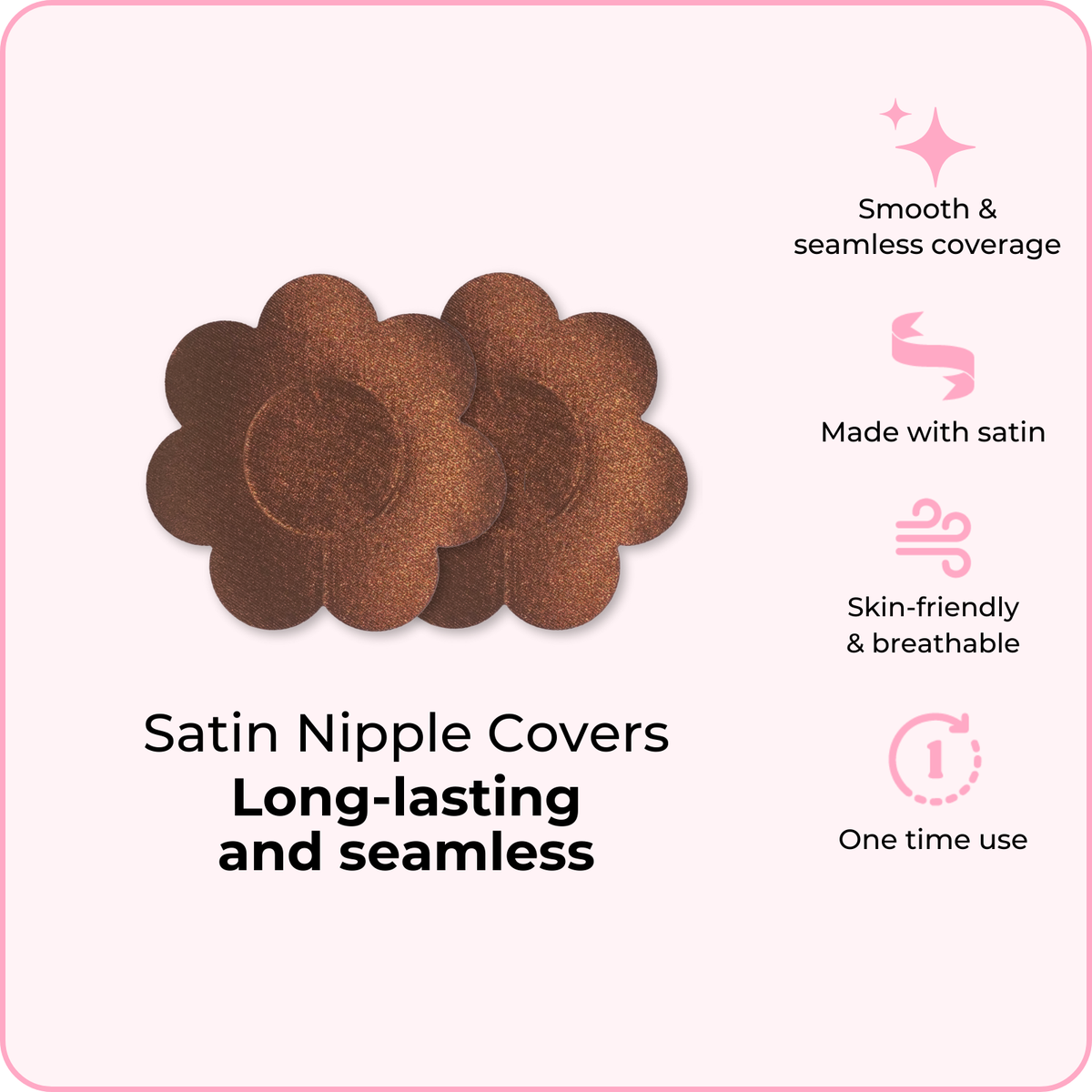 Satin Nipple Covers