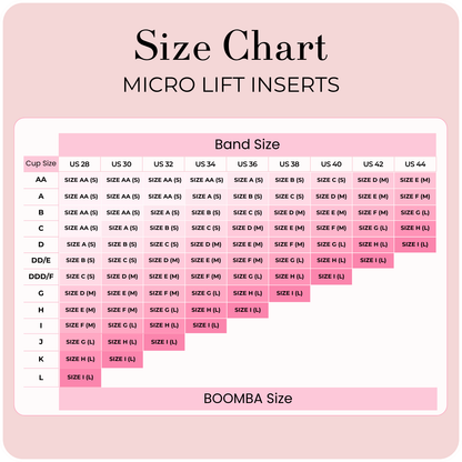 Micro Lift Inserts (2 pairs)