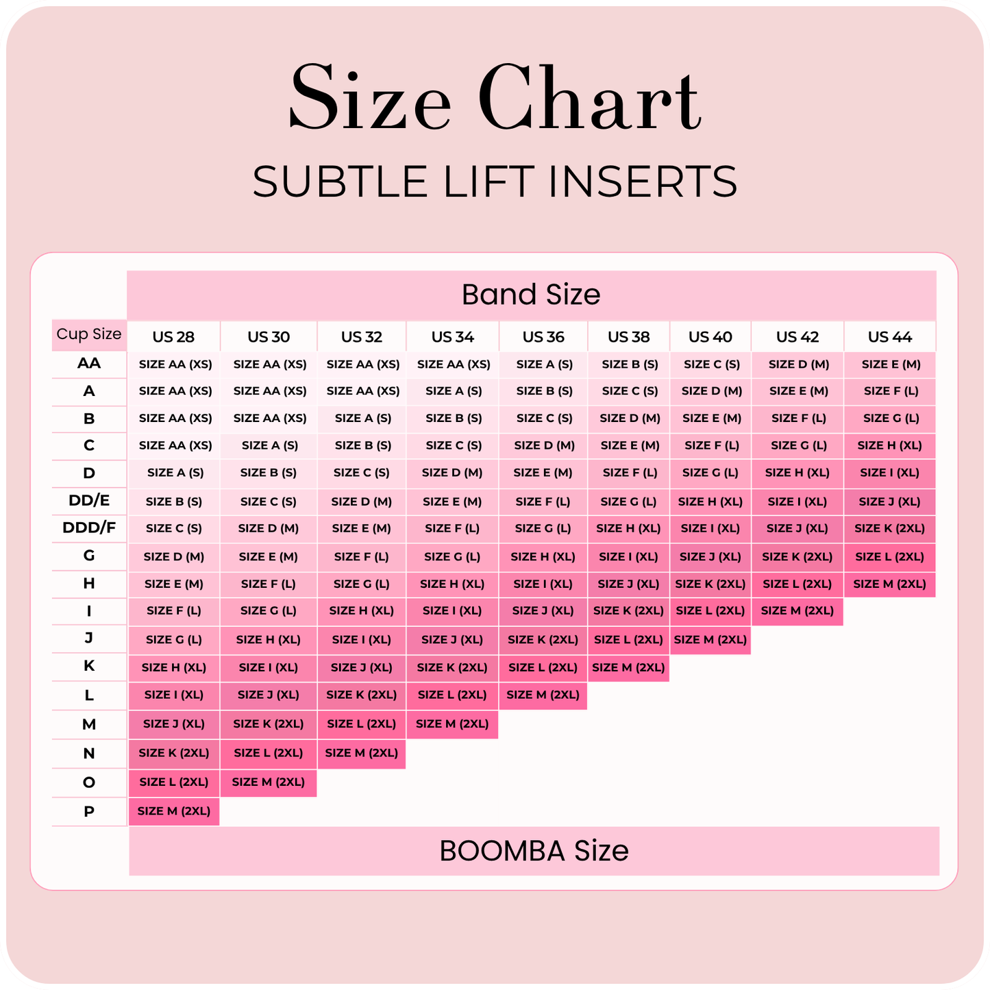 Subtle Lift Inserts