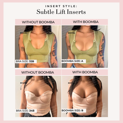 Subtle Lift Inserts