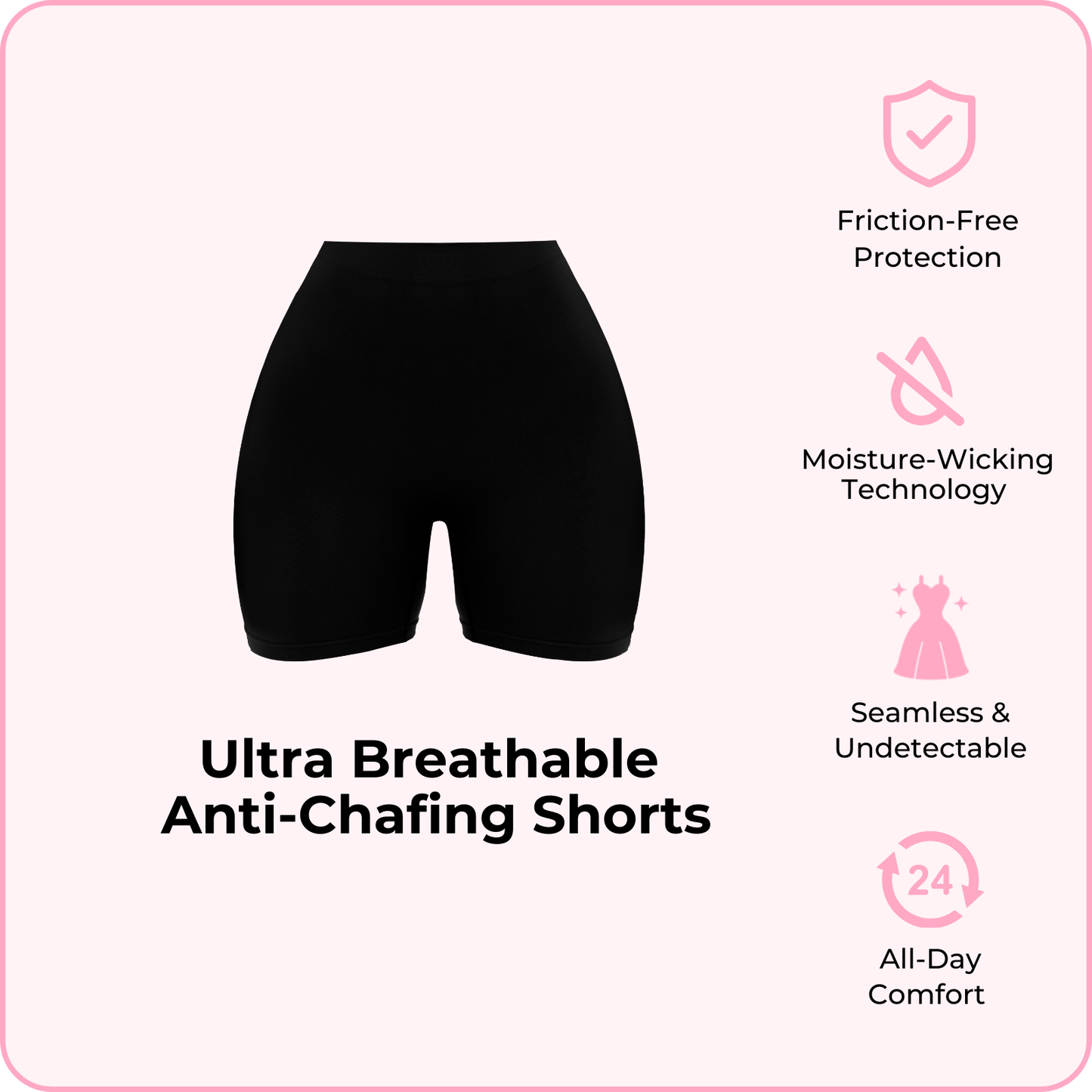 Ultra Breathable Anti-Chafing Shorts